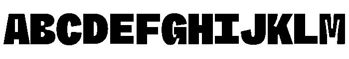 ABCWhyteMonoInktrap Super Font UPPERCASE