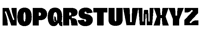 ABCWhyteMonoInktrap Super Font UPPERCASE