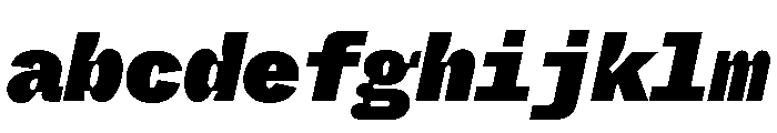 ABCWhyteMonoInktrap SuperItalic FONT