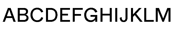 ABCWhytePlusCyrillicVariable Regular Font UPPERCASE