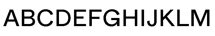 ABCWhytePlusHangulVariable Regular Font UPPERCASE