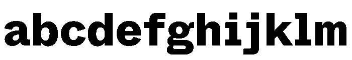 ABCWhyteSemi Mono Heavy FONT