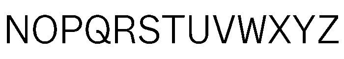ABCWhyteSemi Mono Light Font UPPERCASE