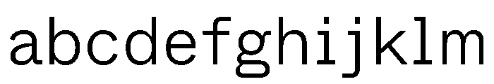 ABCWhyteSemi Mono Light FONT
