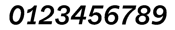 ABCWhyteSemi Mono MediumItalic Font OTHER CHARS