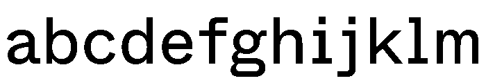 ABCWhyteSemi Mono Regular FONT