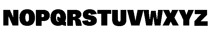 ABCWhyteSemi Mono Super Font UPPERCASE