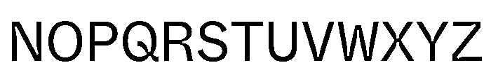 ABCWhyteSemi MonoInktrap Book Font UPPERCASE