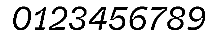 ABCWhyteSemi MonoInktrap BookItalic Font OTHER CHARS
