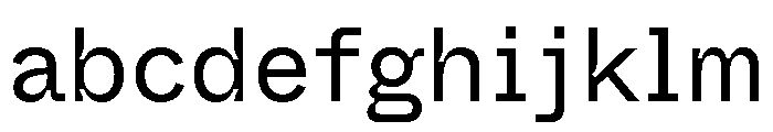 ABCWhyteSemi MonoInktrap Book FONT