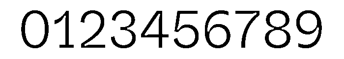 ABCWhyteSemi MonoInktrap Light Font OTHER CHARS