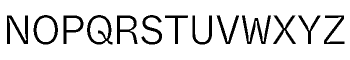 ABCWhyteSemi MonoInktrap Light Font UPPERCASE