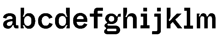 ABCWhyteSemi MonoInktrap Medium FONT