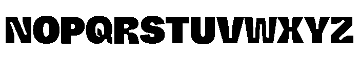 ABCWhyteSemi MonoInktrap Super Font UPPERCASE