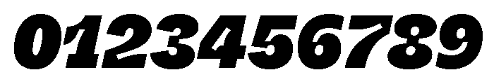 ABCWhyteSemi MonoInktrap SuperItalic Font OTHER CHARS