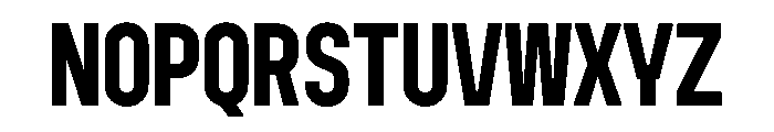 Abridge Bold Font UPPERCASE