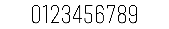 Abridge ExtraLight Font OTHER CHARS