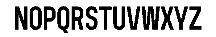 Abridge Medium Font UPPERCASE