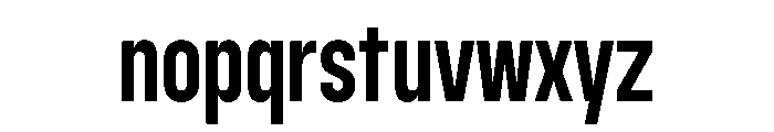 Abridge Medium Font LOWERCASE