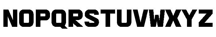 AbysMono Black Instance Font UPPERCASE