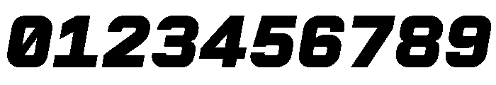 AbysMono BlackItalic Instance Font OTHER CHARS