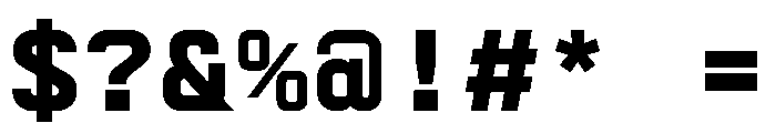 AbysMono Bold Instance Font OTHER CHARS