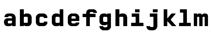 AbysMono Bold Instance FONT