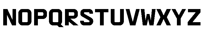 AbysMono Bold Font UPPERCASE