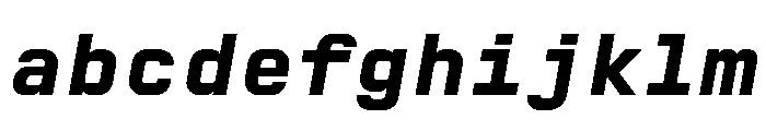 AbysMono BoldItalic Instance FONT