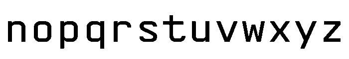 AbysMono Book Instance Font LOWERCASE