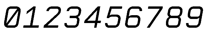 AbysMono Italic Instance Font OTHER CHARS