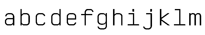 AbysMono Light Instance FONT