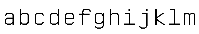 AbysMono Light FONT