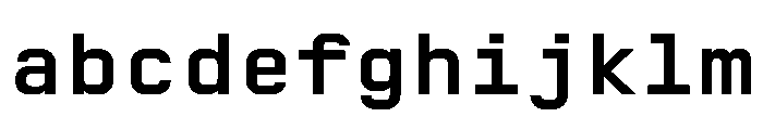 AbysMono Medium Instance FONT