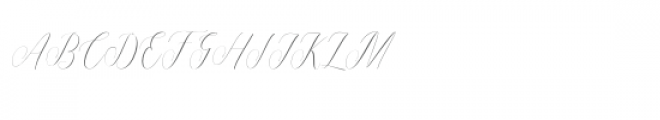 Abbie Script Font UPPERCASE