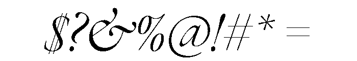 Above The Beyond Serif Regular Italic Font OTHER CHARS