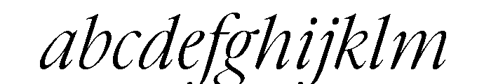 Above The Beyond Serif Regular Italic FONT