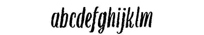 Above The Sky Condensed Cursive FONT