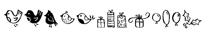 Above The Sky Extras FONT