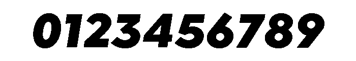 Abrade Black Italic Font OTHER CHARS