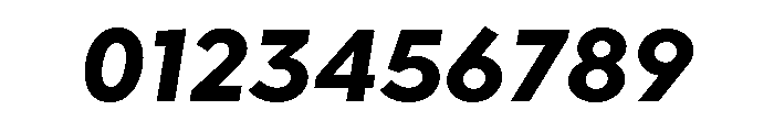 Abrade Bold Italic Font OTHER CHARS