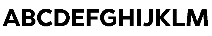 Abrade Bold Font UPPERCASE