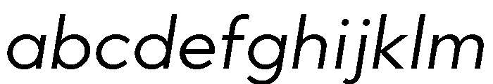 Abrade Book Italic FONT