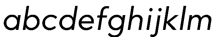 Abrade Italic FONT