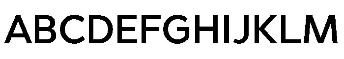 Abrade Medium Font UPPERCASE
