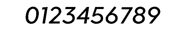 Abrade Regular Italic Font OTHER CHARS