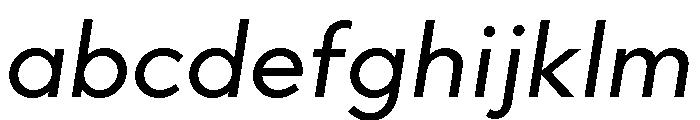 Abrade Regular Italic FONT