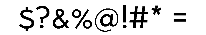 Abrade Regular Font OTHER CHARS