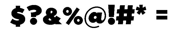 Abrade Ultra Black Font OTHER CHARS
