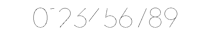 Abrade Font OTHER CHARS